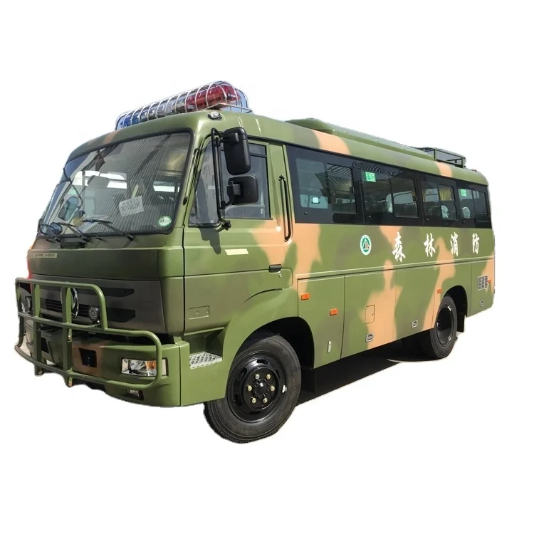 Распродажа, дизельный внедорожный автобус Dongfeng 4*4 на 10-23 мест, 160 л.с.