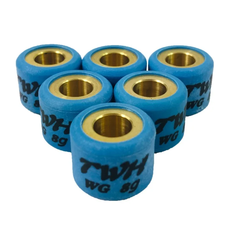 TWH Motorcycle Roller Set Variator Weights 15*12 MM Material Copper