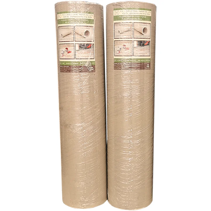 P.C.I. Industrial Paper Cardboard Masking Paper Supplied in Roll for Floor Protection Against Paint Drops