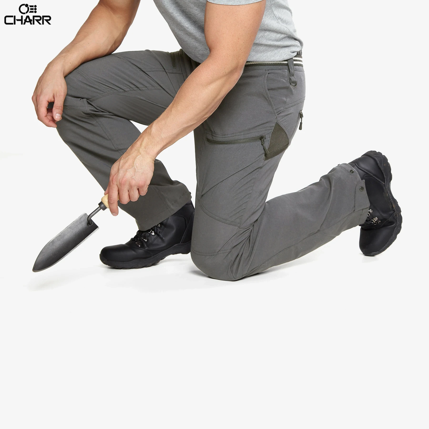 Lightweight Corduroy Workwear Bib Trousers Gardening Pants