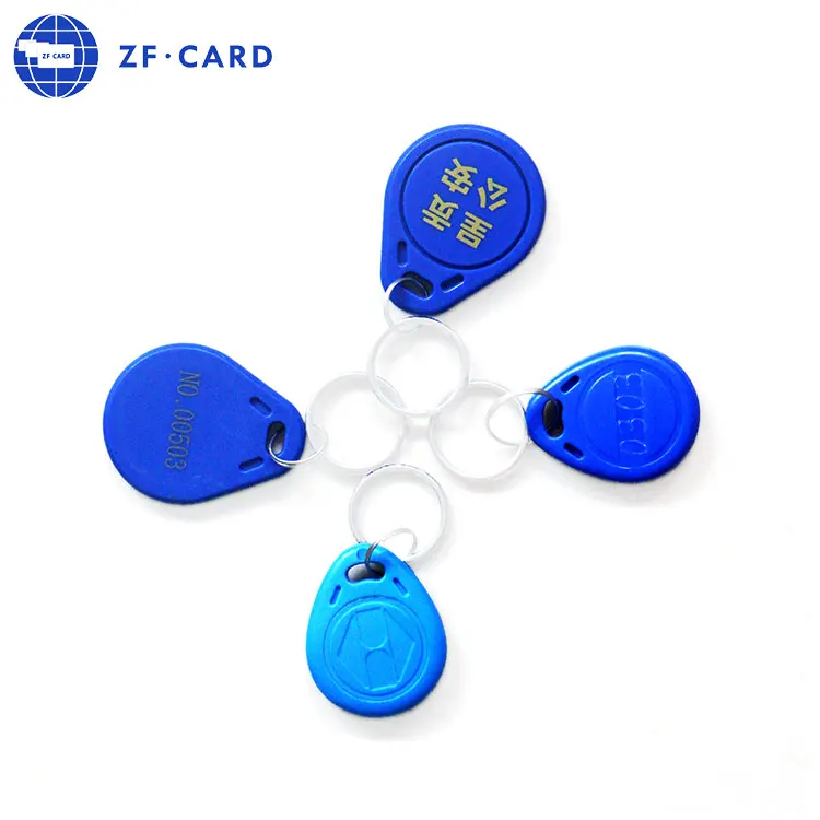 High Quality Weatherproof Nfc Rfid Smart Keyfob Tag With Laser Number ...