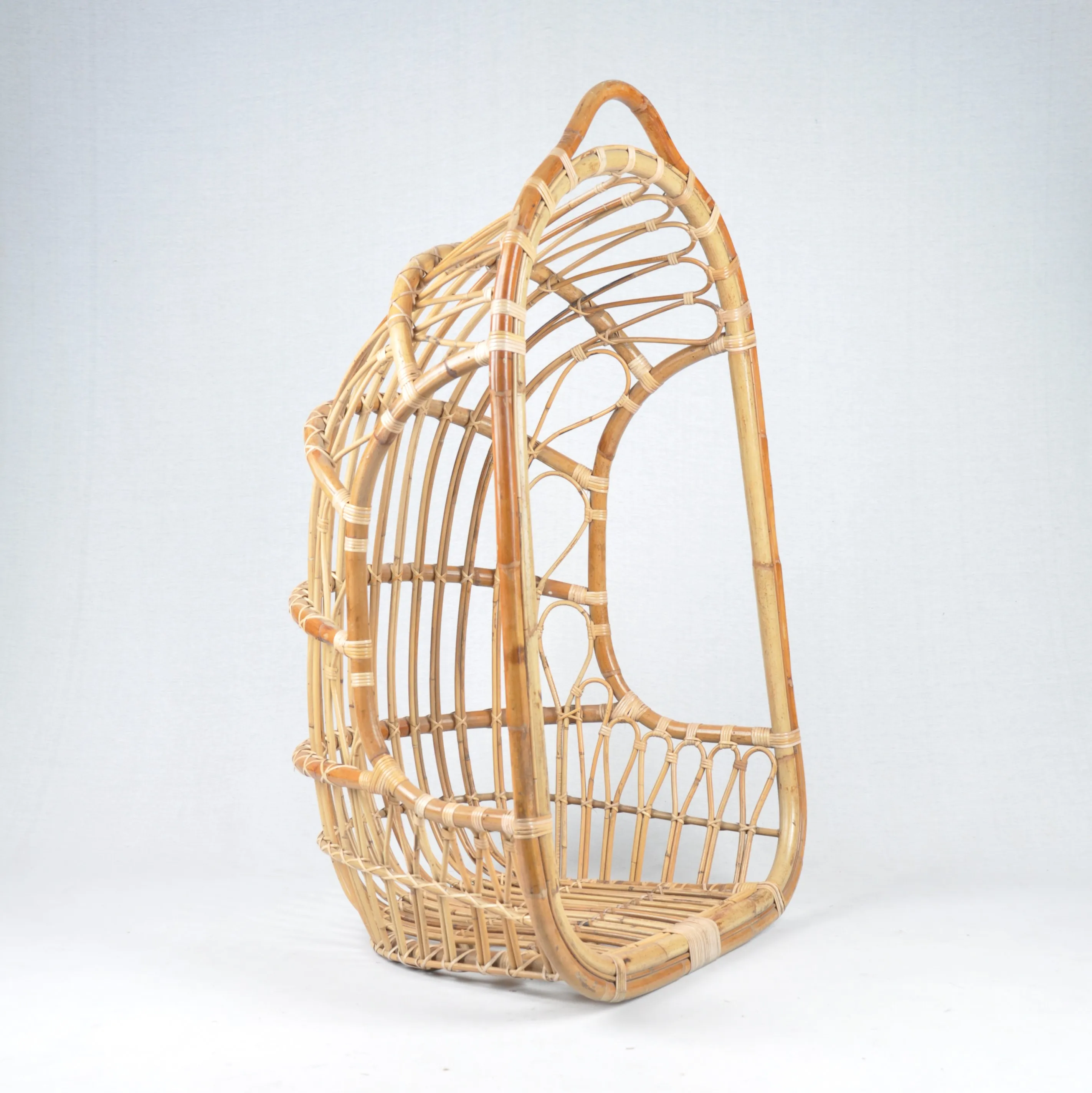 natural rattan egg chair