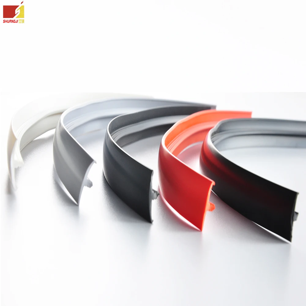 T-образная пластиковая ПВХ кромкооблицовочная лента профильные ленты для МДФ Заводская Высококачественная облицовочная кромки Крышка мебели