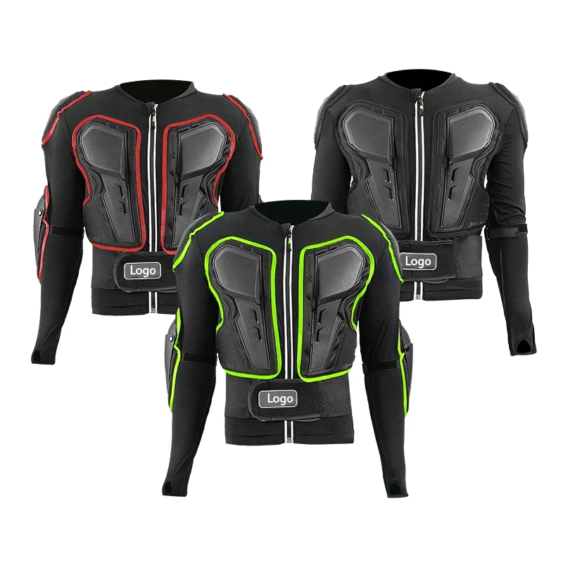 5XL Mens Motorcycle Body Armours CE Approved Chest Shoulder Back Guard Protector Armors Spine Protection 