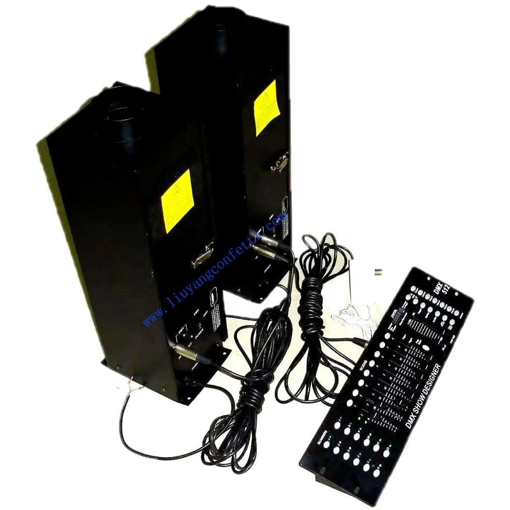 Professional DMX Control Flame Machine Fire Projector Wedding DJ Stage Events Concert Party Wedding Decorations Audio Video
