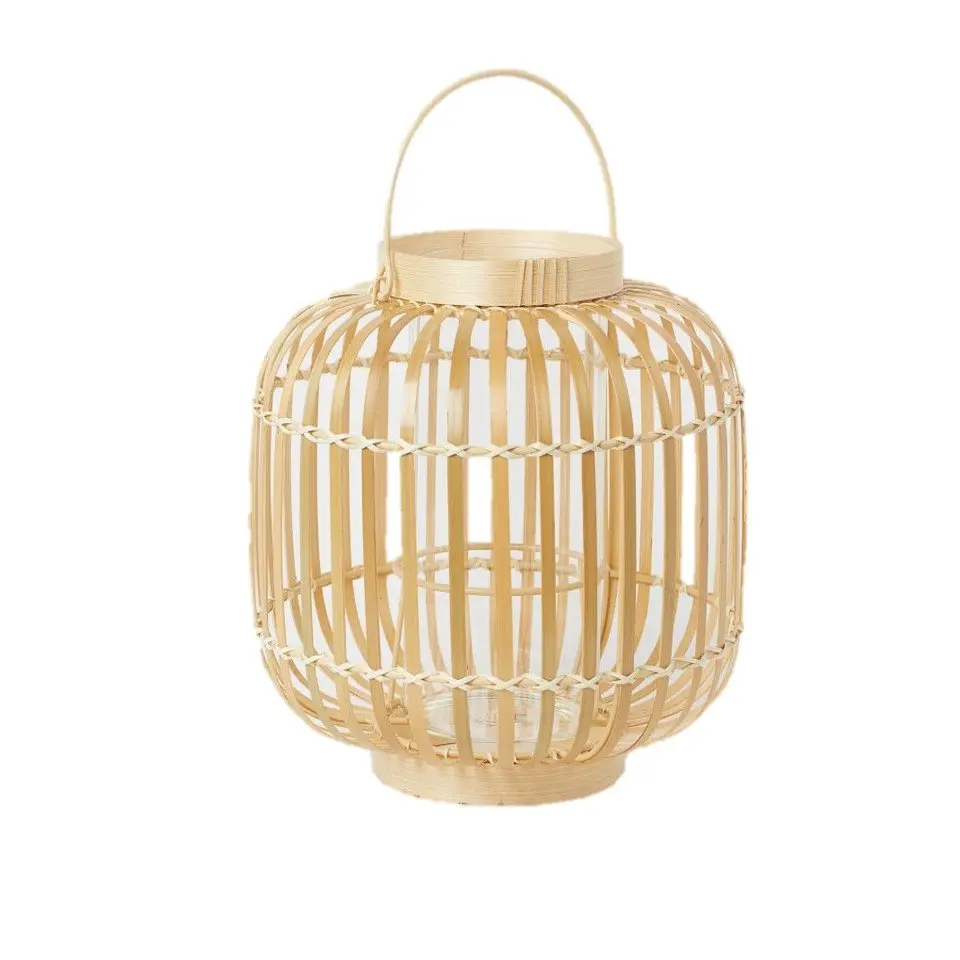 portable bamboo lamp