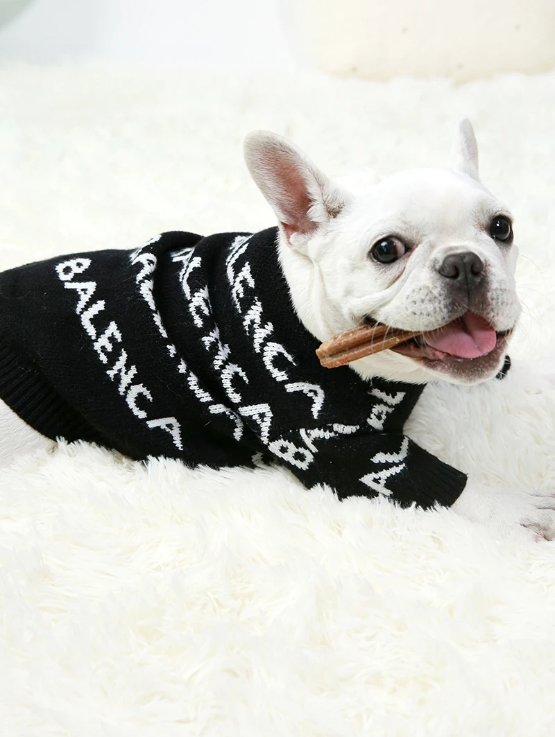 Dreamzoo Designer Custom Wholesale Pet Trendy Sweater Luxury Pet Dog