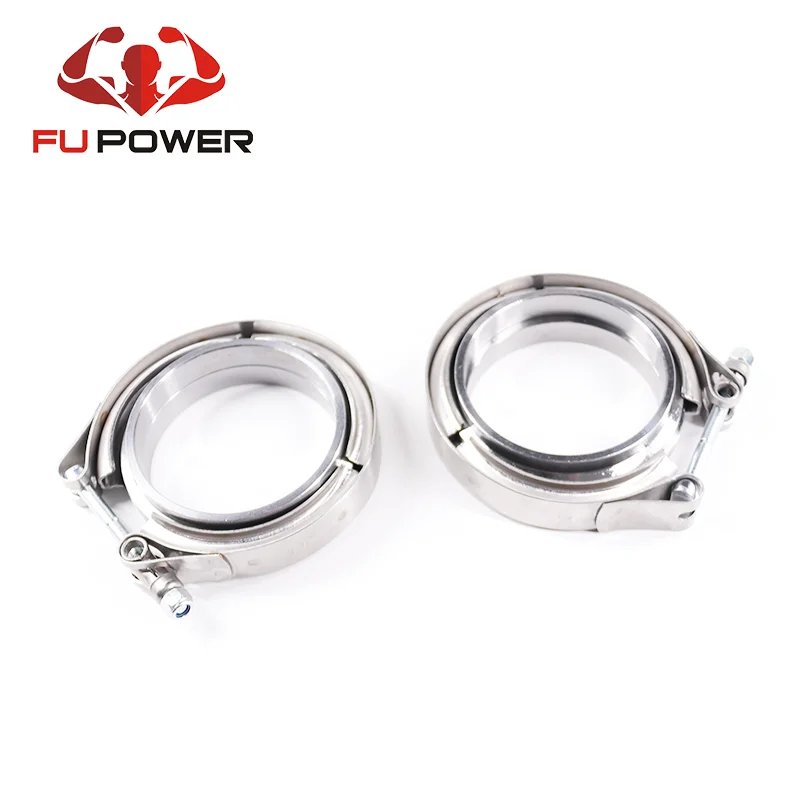 Universal 3" 304 Stainless Steel V-Band Turbo Exhaust Clamp – 76mm
