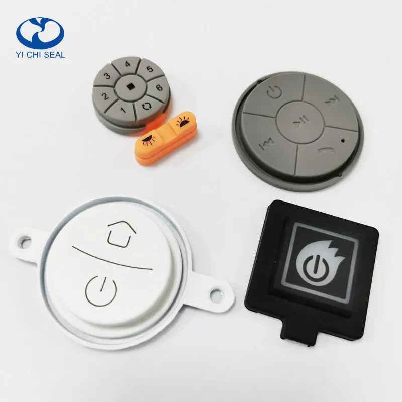 Custom Electronics Calculator Contact Membrane Remote Keypad Keyboard Press Conductive Rubber Silicone Push Buttons