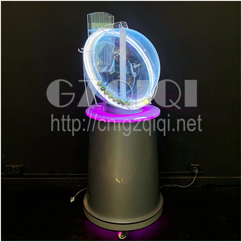 Лотерейный станок для рисования мячей с помощью механизма