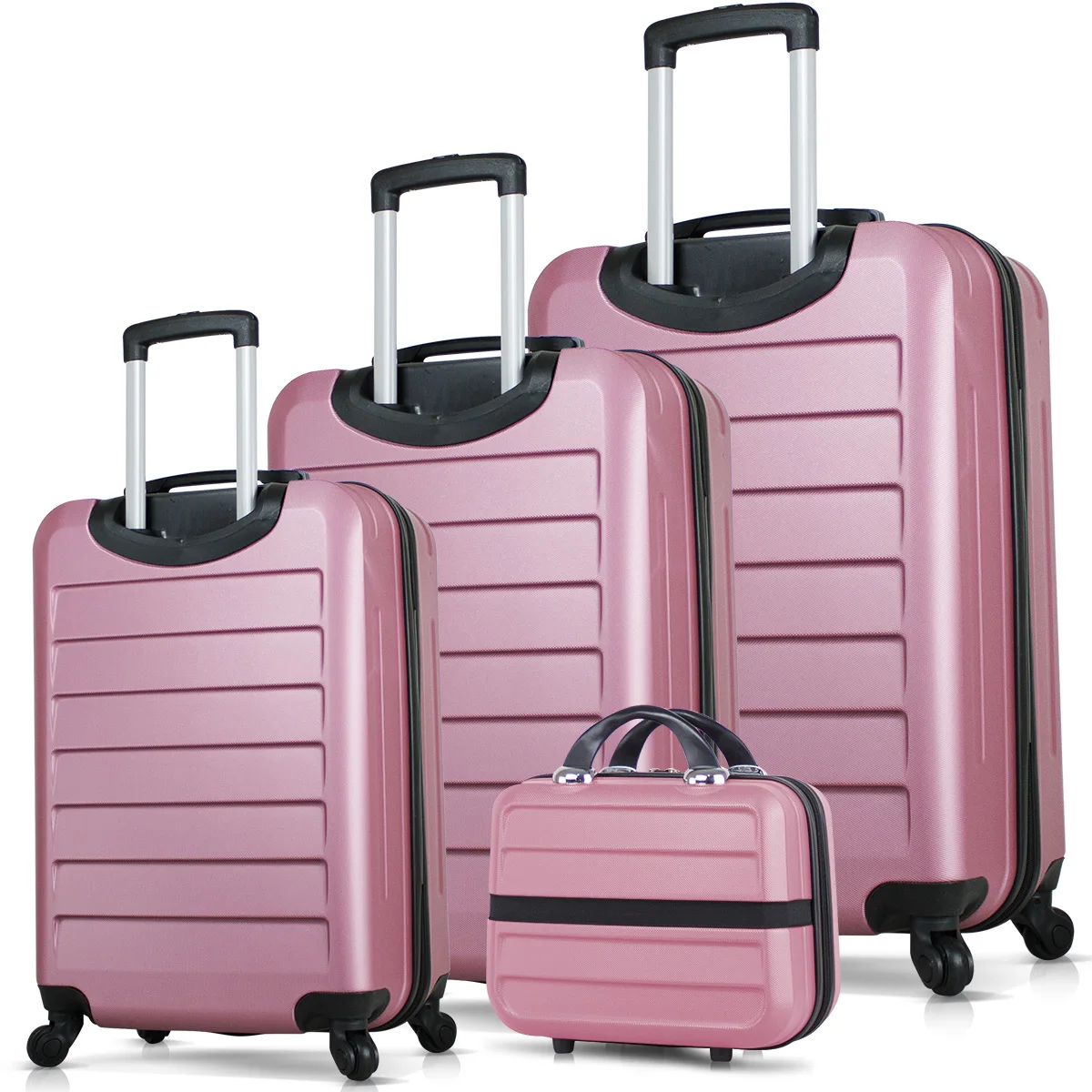 High Quality My Valice Ruby Abs Suitcase Set Of 4 Buy Suitcases