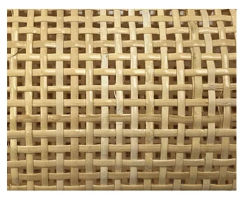 bleached square rattan webbing cane roll