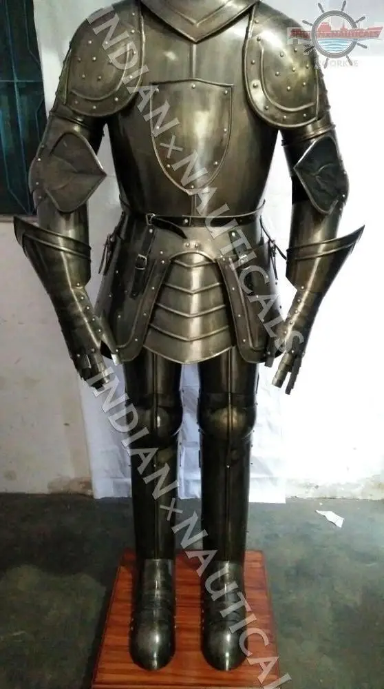 Medieval || Combat|| Gothic|| Knight ||templer Full Suit Of Armor ...