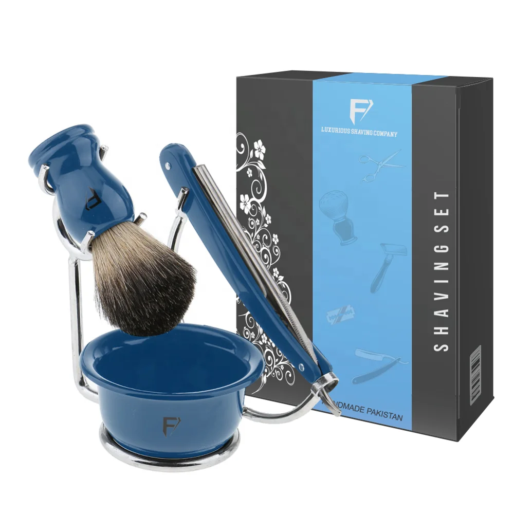 Classic Professional Manual Shaver Kit Straight Shaving Razor Set Box Beard Shaver Brush Buy