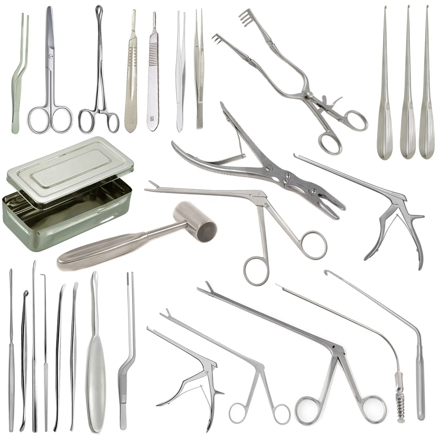 Neuro Laminectomy Instruments Set of 35 Pcs for Laminectomy surgery ...