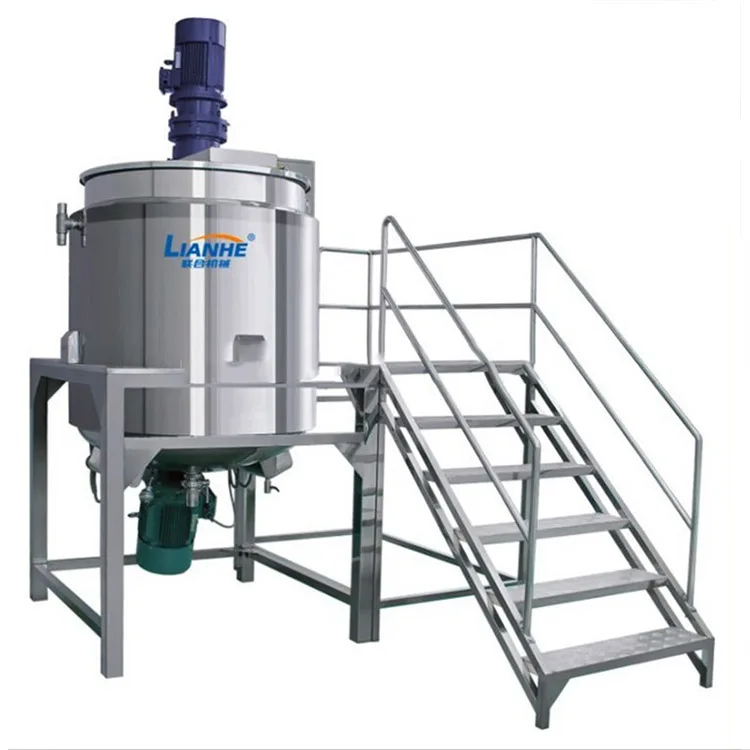 CE Certification Automatic Agitator Vessel 50L Electric Heating Agitator Mixing tank for Cosmetics