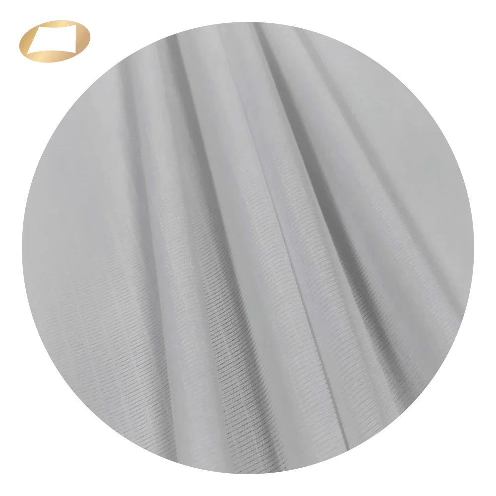 Anti-bacterial Silver Ion Fabric Polyester Elastic Anti Odor Fabric for t Shirt