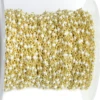 Bright White with Gold Plating