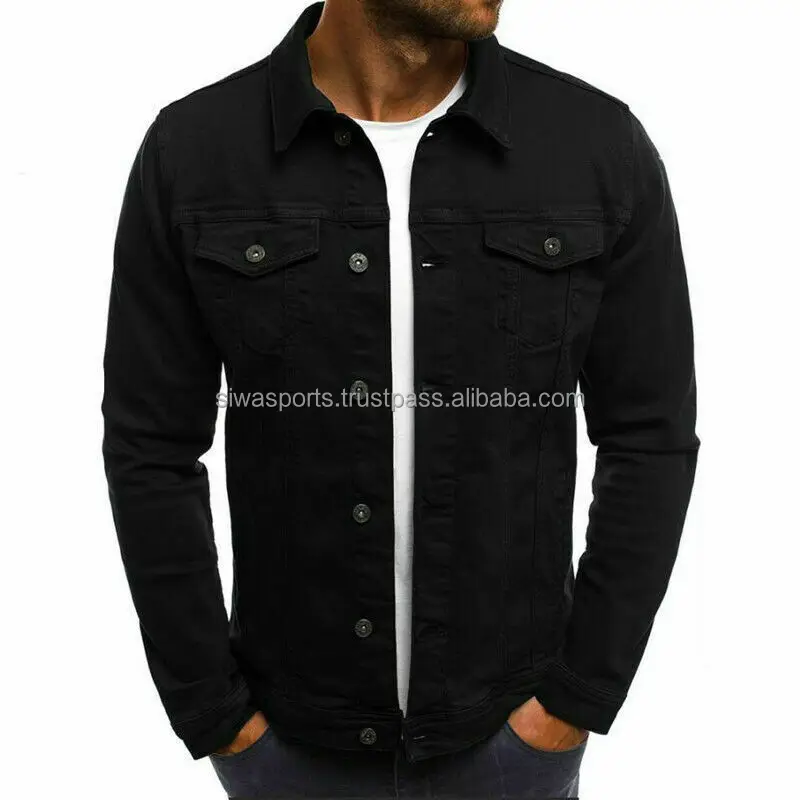 black denim jacket wholesale