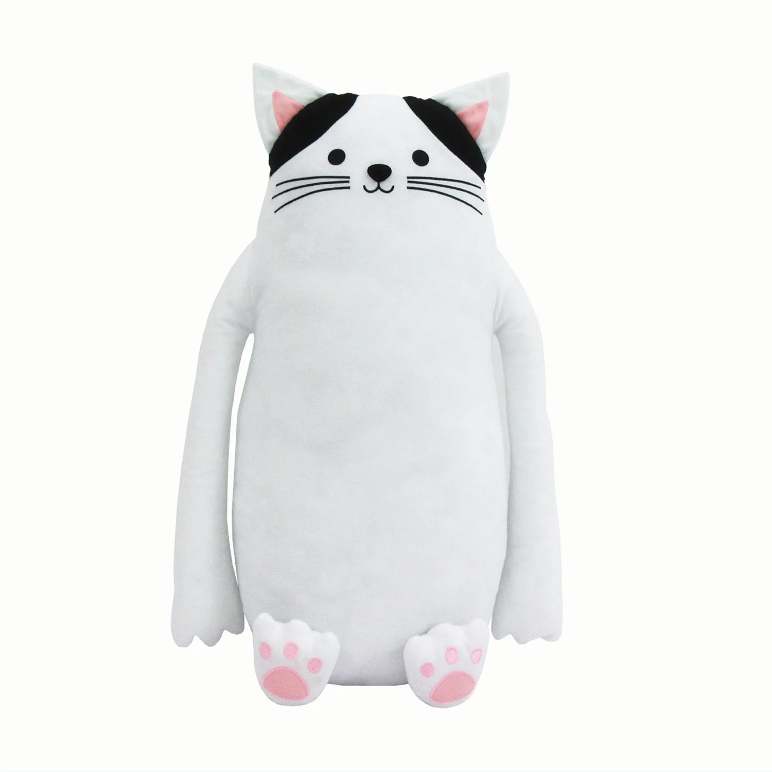 High Quality Customized Animal Cat Black White Long Shape Soft Toy Plush Pillow Cushion Buy Moving Plush Cat Sleeping Plush Toy Cat Long Hug Cushion Designs Product On Alibaba Com