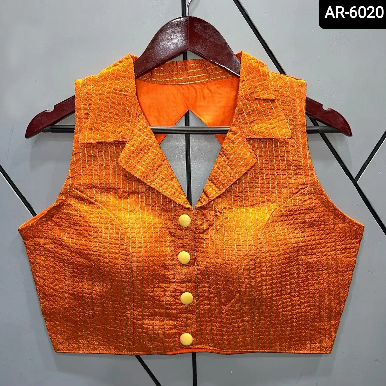 Heavy Designer Jecquard Silk Designer Readymade Blouse with Short Sleeve Attach in Side for Women Saree and Lehenga Choli Blouse