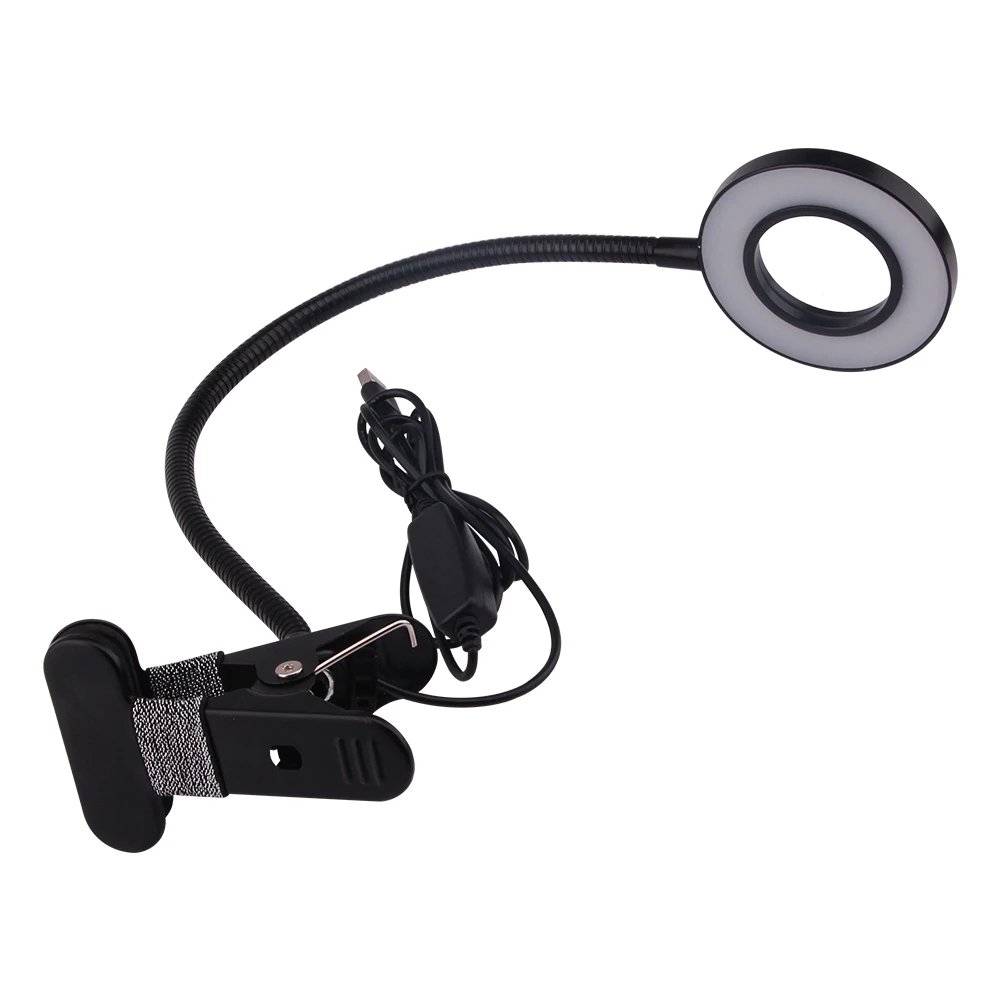 Высококачественный светильник для чтения изголовья кровати, 5 Вт, перезаряжаемый светильник для чтения с клипсой, мини-светильник для учебы