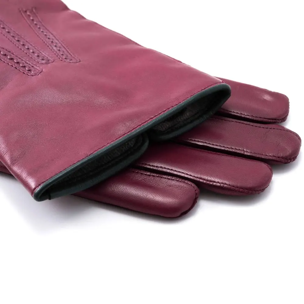 Высококачественные мужские цветные перчатки для одежды на заказ оптом зимние перчатки из натуральной кожи для вождения автомобиля на заказ