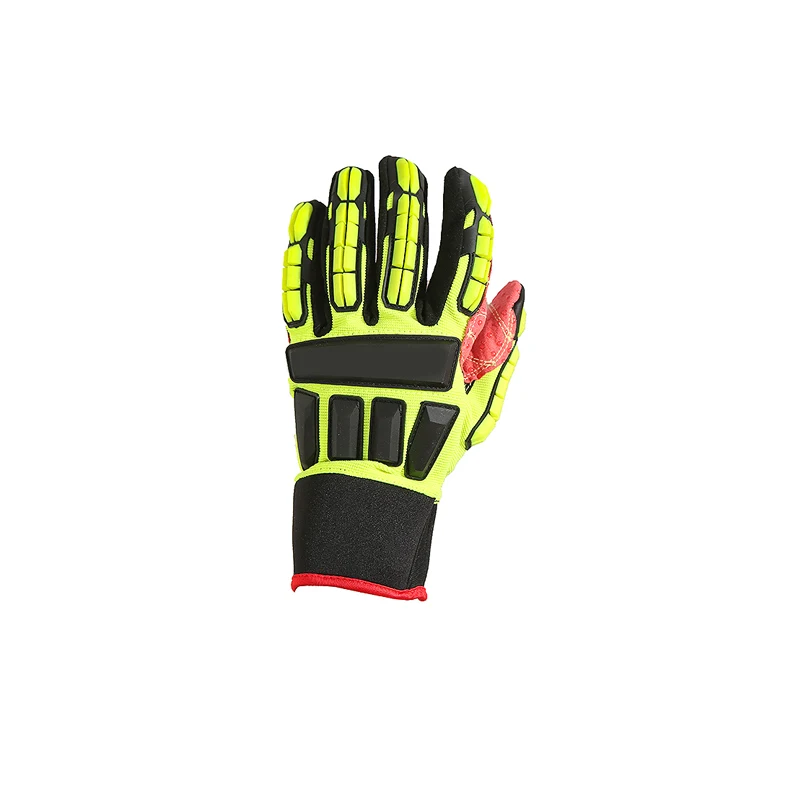 Industrial Cut Resistant Impact Construction Mechanical Work Gloves