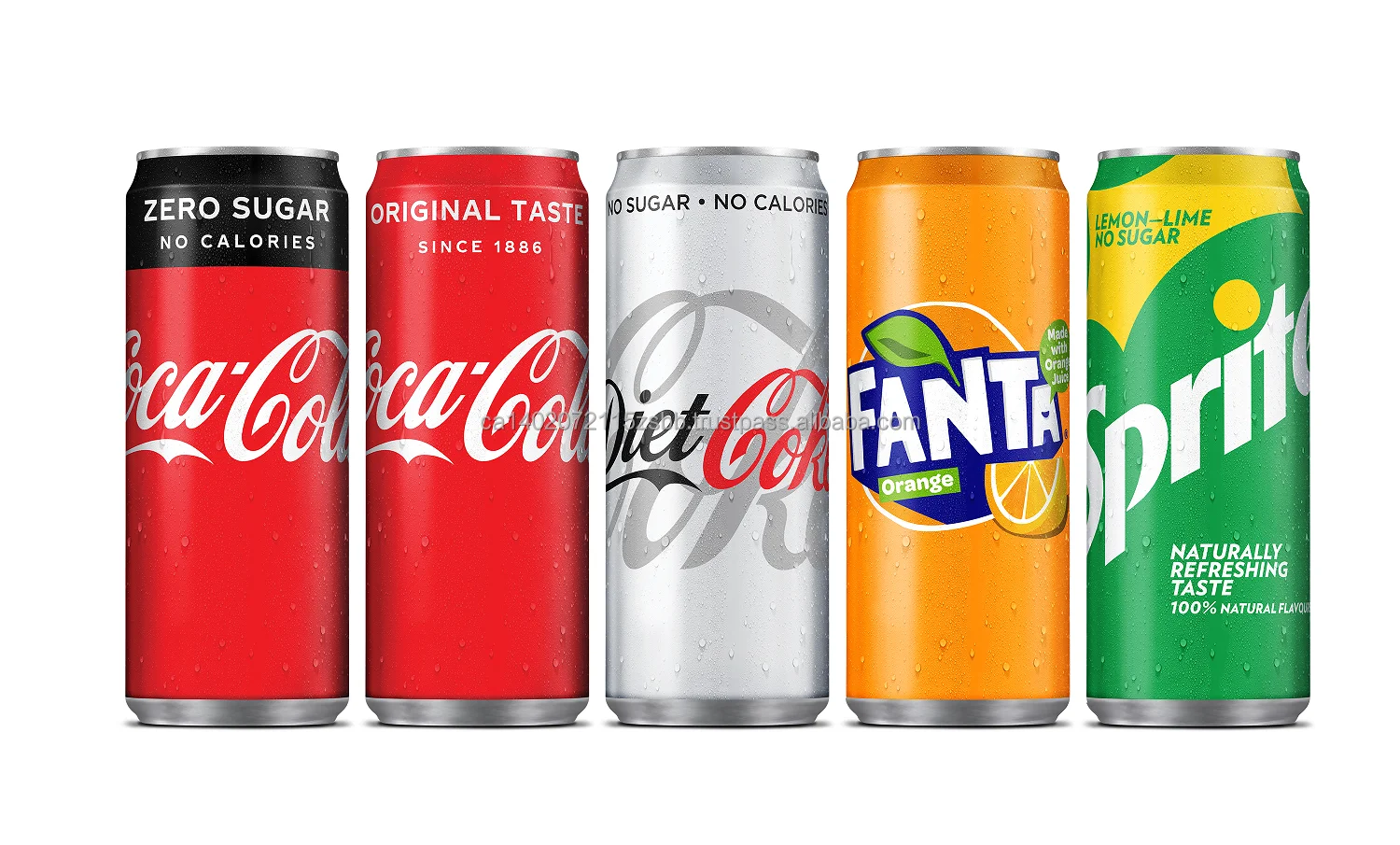 Coca-Cola Zero 330ml x4 (No Sugar) - Soft Drinks - Drinks n' More