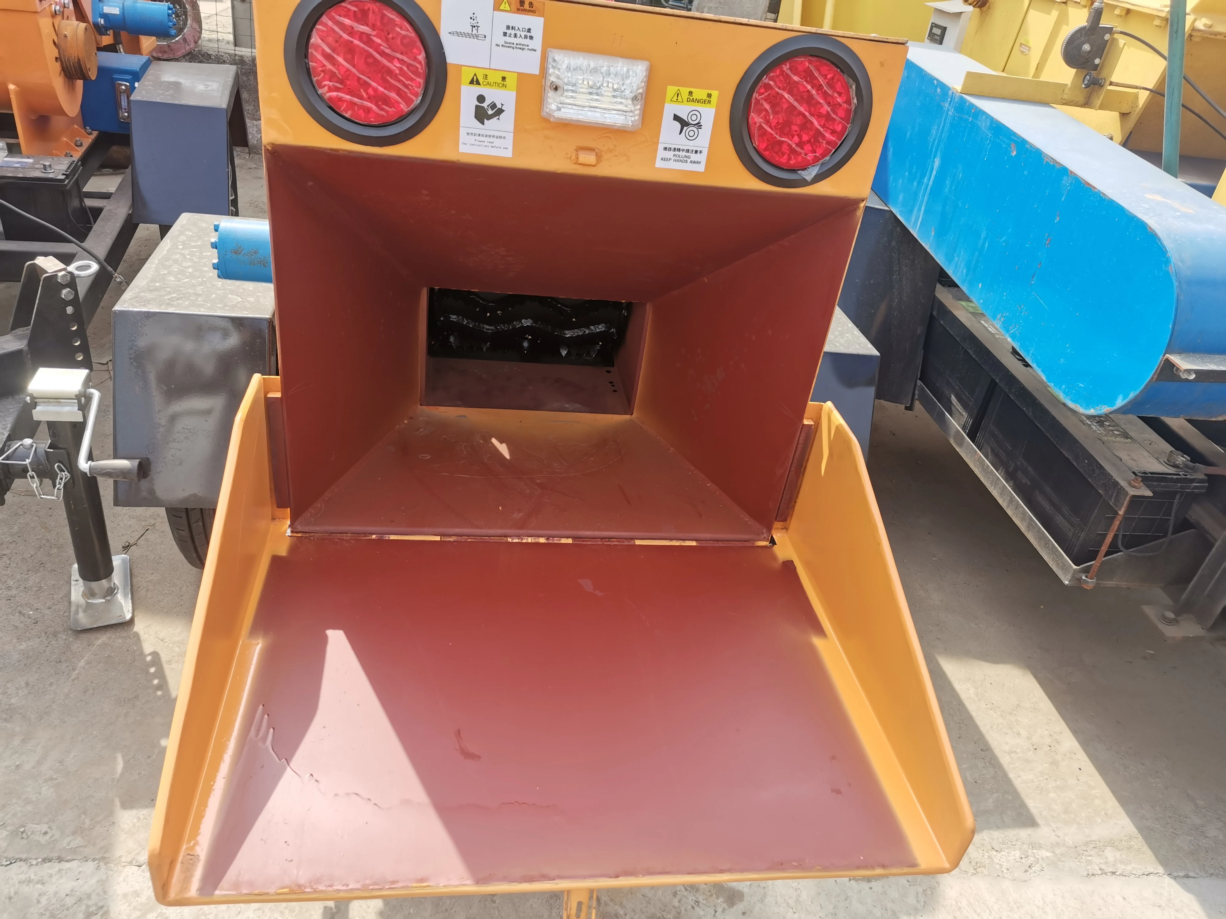 Wood Branch Stripper Tree Branches Chopper Machine