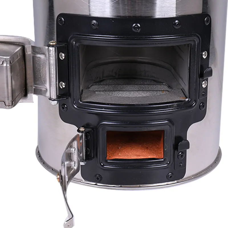 New Hot Outdoor Indoor Wood Burning Stove