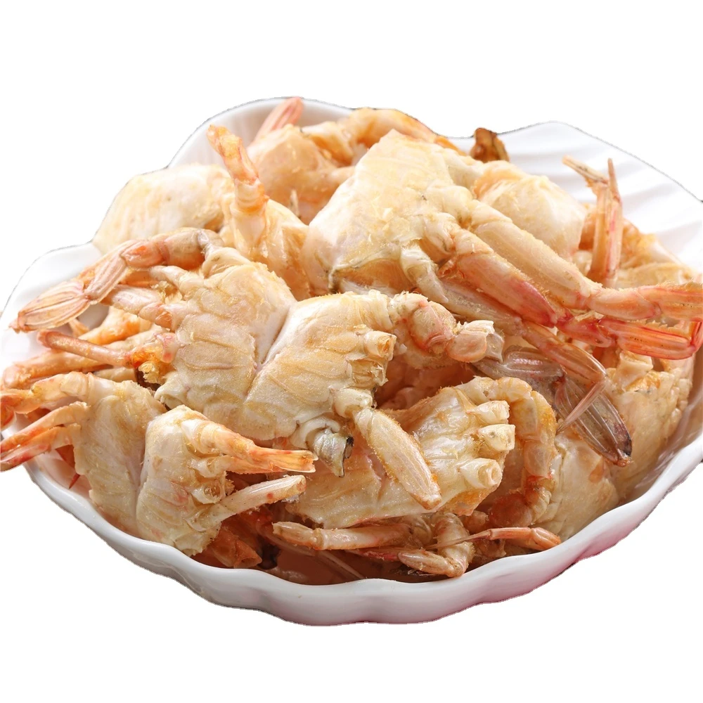 dried prawn crackers seafood fried snack 120g colorful uncooked