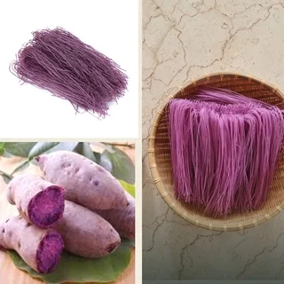 Премиум фиолетового сладкого картофеля вермишель риса-самый продаваемый вьетнамские нежирный non-жареный рис вермишель _ Duy Ань пищевых продуктов