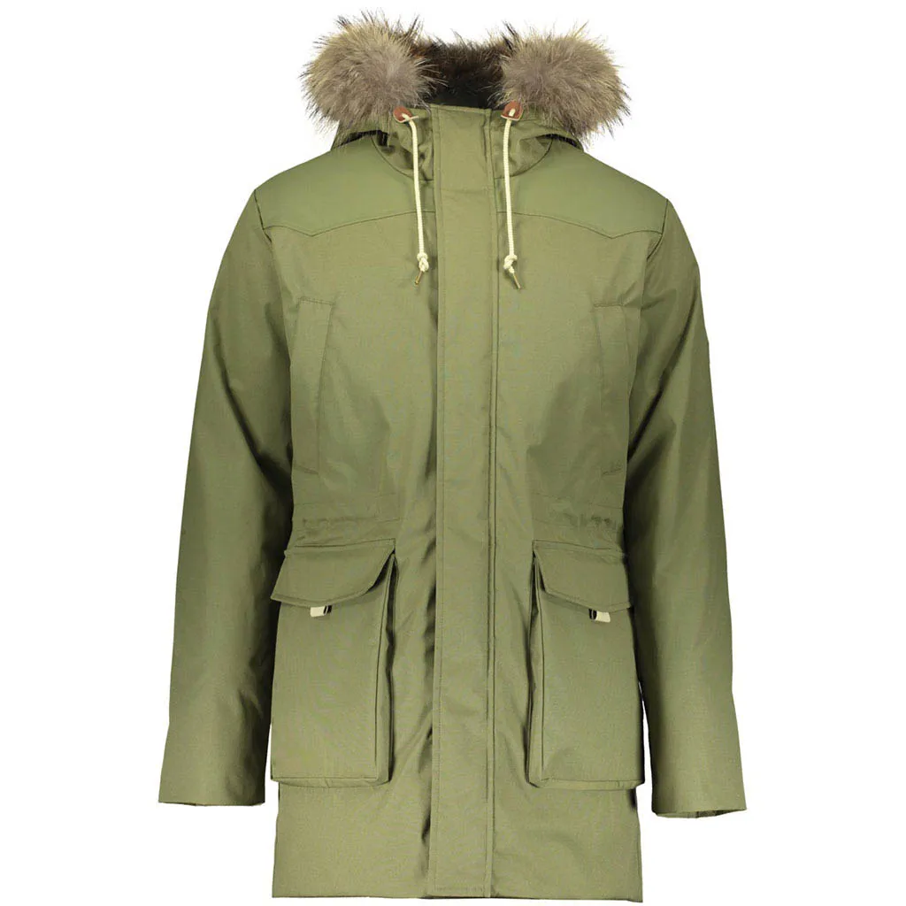 mens slim parka coat