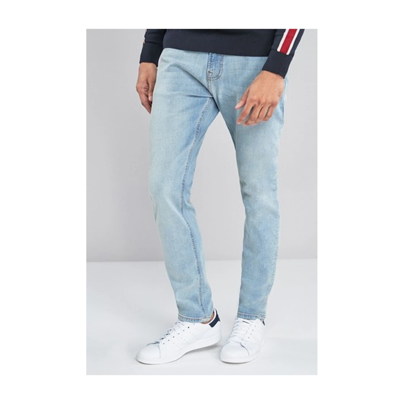 Quần Jeans Ôm Sát Màu Xanh Da Trời Thiết Kế Co Giãn Mỏng Tùy Chỉnh Cho Nam  Giới - Buy Tùy Chỉnh Jeans,Jeans Người Đàn Ông,Căng Jeans Product on  