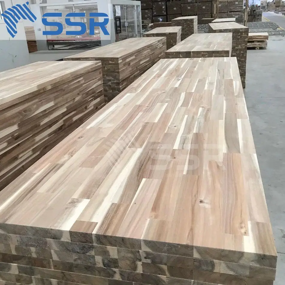 Acacia Wood Finger Joint Board Acacia Wood Slab Live Edge Acacia Wood