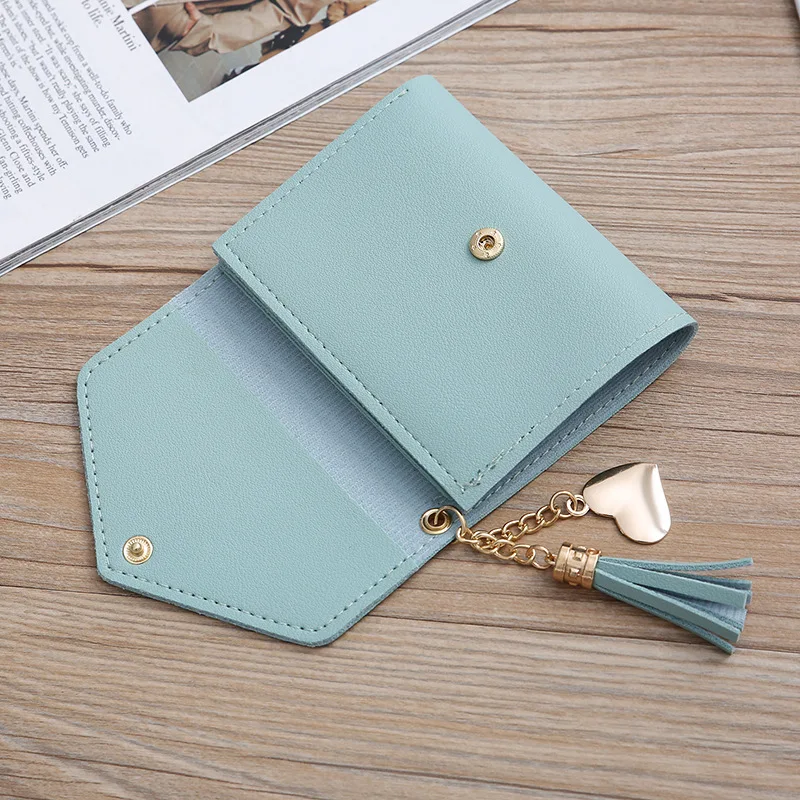  Wallet Simple Square Women's Wallet Short Buckle Small Wallet  Mini Coin Purse Female Clutch Card Holder Money Bag (Color : D, Size : 12 *  10cm) : Clothing, Shoes & Jewelry