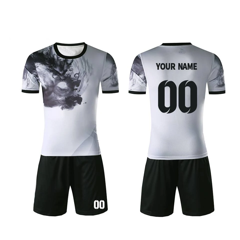 black and white jersey football