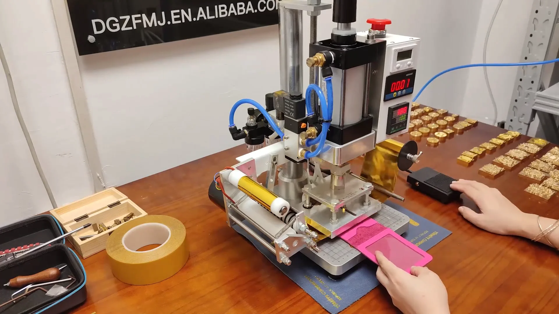 Wholesale Pneumatic Stamping Machines For Factories Leather Paper