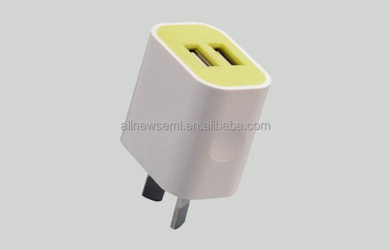 "Australian standard dual USB charger Australian Standard Dual Port USB adapter Australian standard fast dual USB charger "