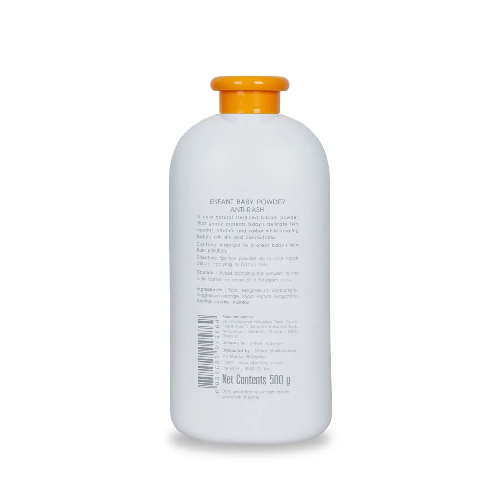 
 Чистые ароматы 500 г, максимальный комфорт для новорожденных, Повседневное использование, минеральная пудра для малышей  