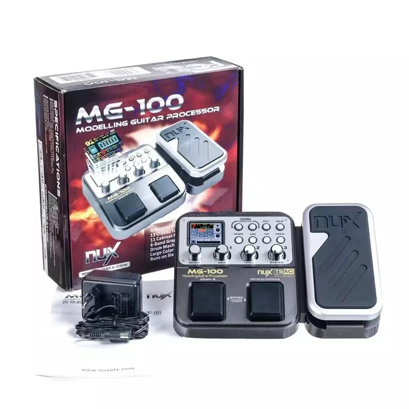 Nux Mg100 Processor Electric Multi Guitar Effects Pedal Buy Multi