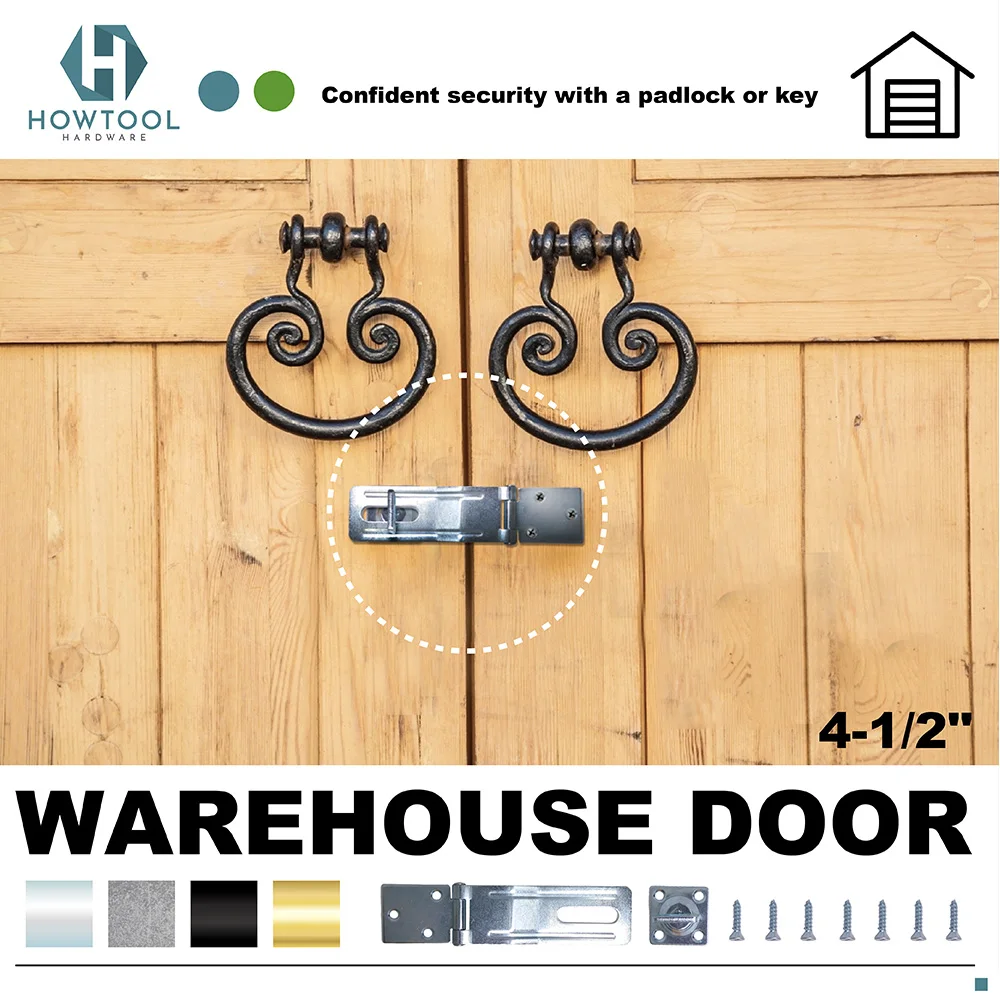 Swivel Staple Safety Hasp,31/2",Swivels To Act As A Latch Buy Safety