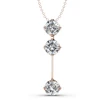 S925 With 18k Rose Gold Plated Luxury Brand Inspired Necklace