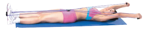 ALLWINWIN RST40 Resistance Tube - X Shape Exercise Workout Band