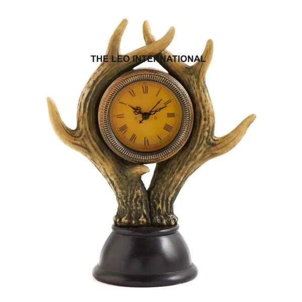 Fancy Design Metal Wire Table Clocks Alarm Clock