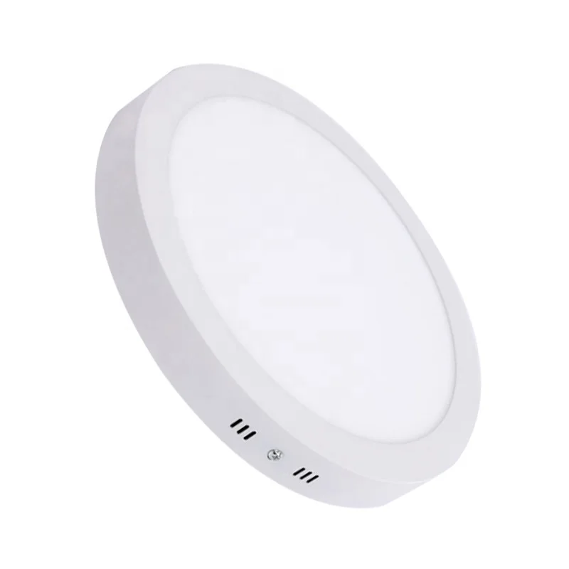 Promotional Items Surface Round Dimmable 12W IP44 Slim LED Panel Light for City Square