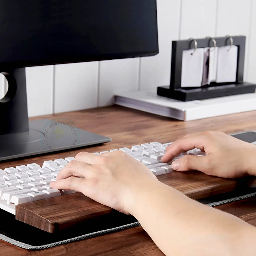 Wood Pain Relief Mechanical Ped Wrist Rest Keyboard Buy Retro Wooden