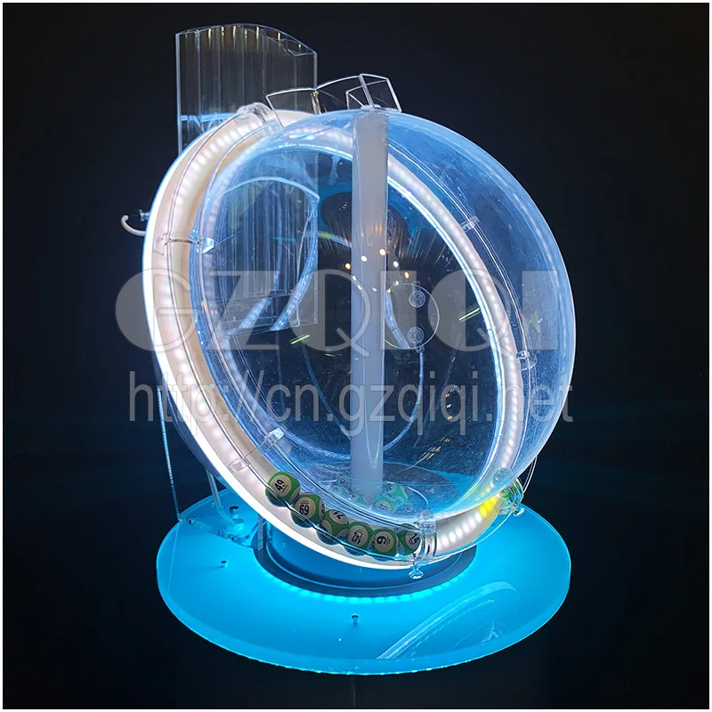 Лотерейный станок для рисования мячей с помощью механизма