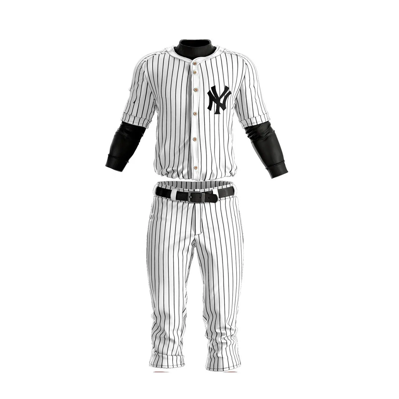 Dye Sublimated Baseball Jersey Yankee-Baseball-Jersey Yankees